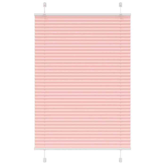 Jaluzea plisată roz 100x150cm Lățime țesătură 99,4cm poliester - WALTI WALTI