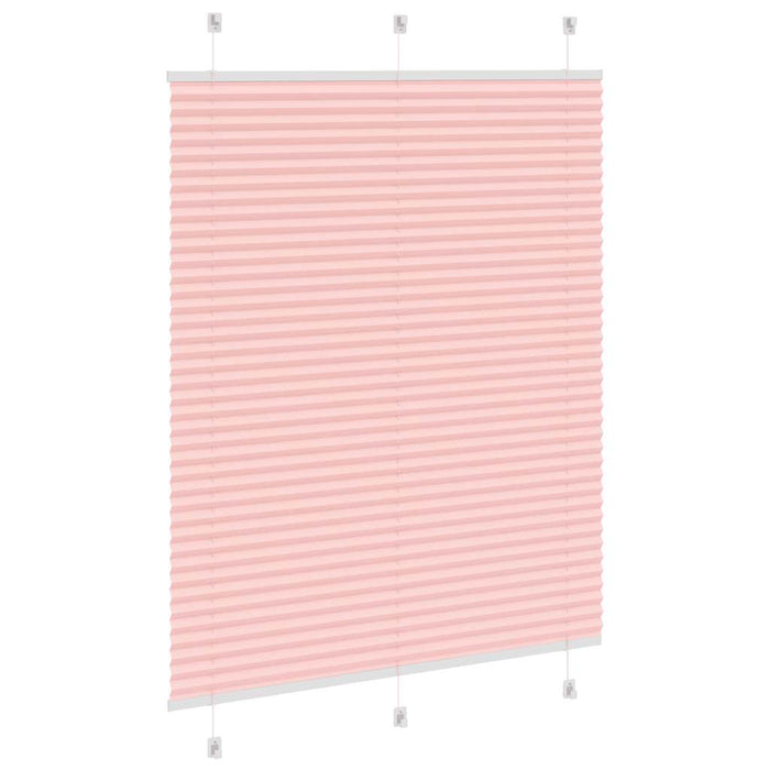 Jaluzea plisată roz 105x150 cm Lățime țesătură 104,4 cm WALTI