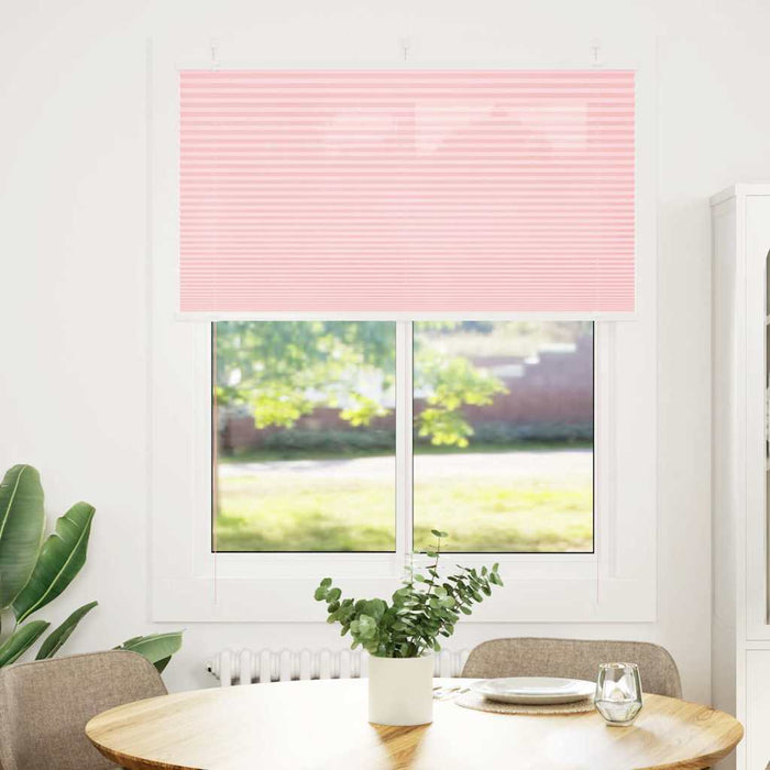 Jaluză plisată roz 110x150 cm Lățime țesătură 109,4 cm - WALTI WALTI