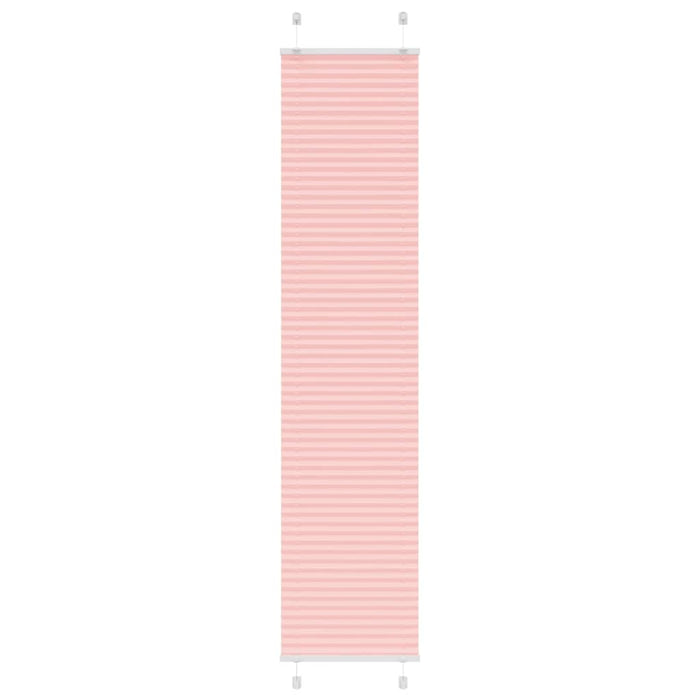 Jaluzea plisată roz 50x200 cm Lățime țesătură 49,4cm poliester WALTI