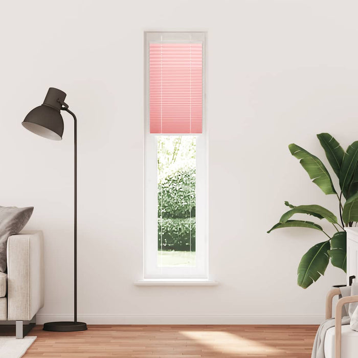 Jaluzea plisată roz 50x200 cm Lățime țesătură 49,4cm poliester WALTI