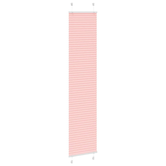 Jaluzea plisată roz 50x200 cm Lățime țesătură 49,4cm poliester WALTI