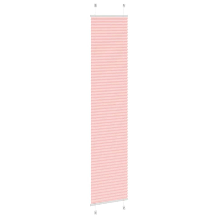 Jaluzea plisată roz 50x200 cm Lățime țesătură 49,4cm poliester WALTI