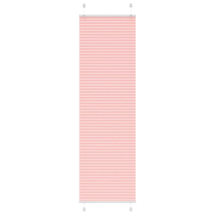 Jaluză plisată roz 60x200 cm Lățime țesătură 59,4cm poliester - WALTI WALTI