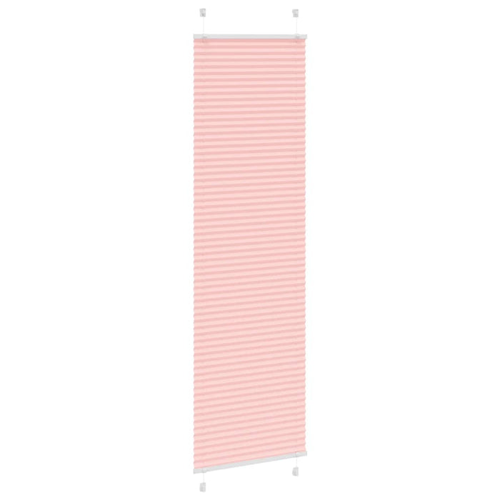 Jaluză plisată roz 60x200 cm Lățime țesătură 59,4cm poliester - WALTI WALTI