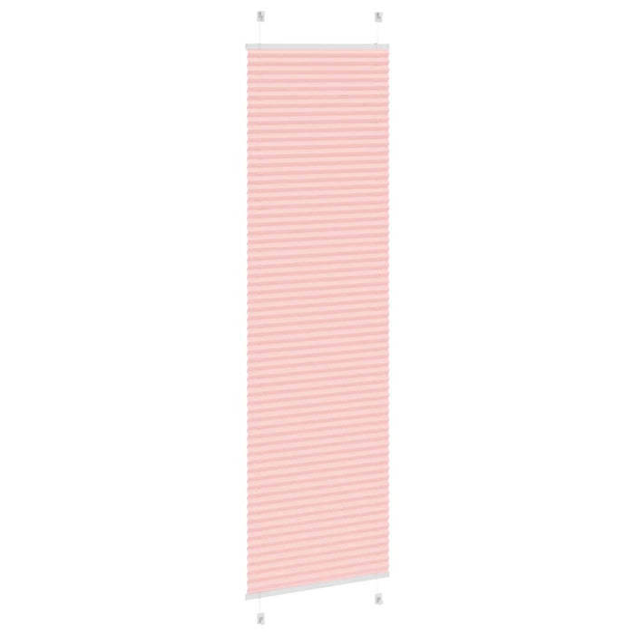 Jaluză plisată roz 60x200 cm Lățime țesătură 59,4cm poliester - WALTI WALTI