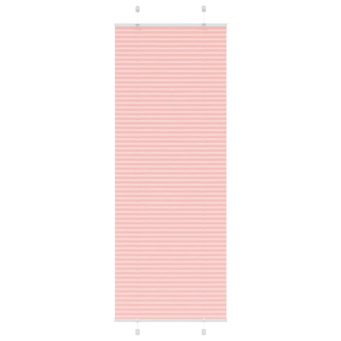Jaluzea plisată roz 75x200 cm Lățime țesătură 74,4cm poliester - WALTI WALTI