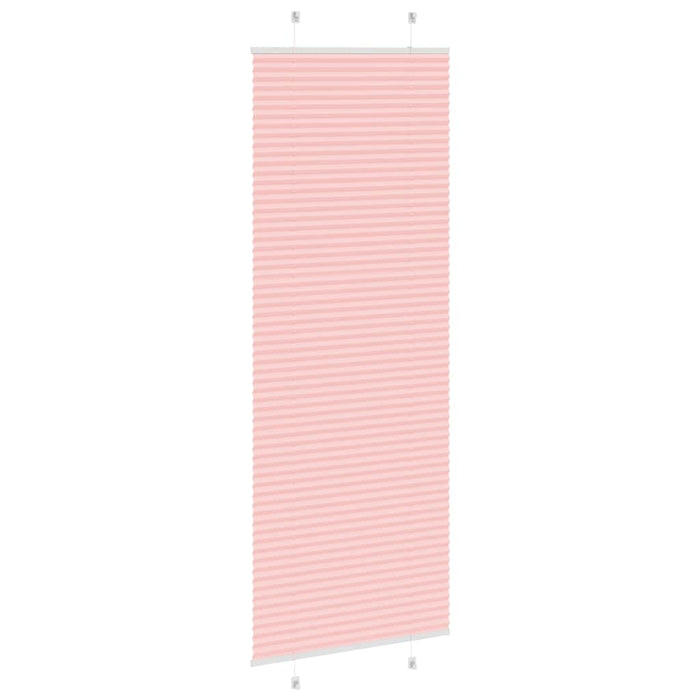 Jaluzea plisată roz 75x200 cm Lățime țesătură 74,4cm poliester - WALTI WALTI