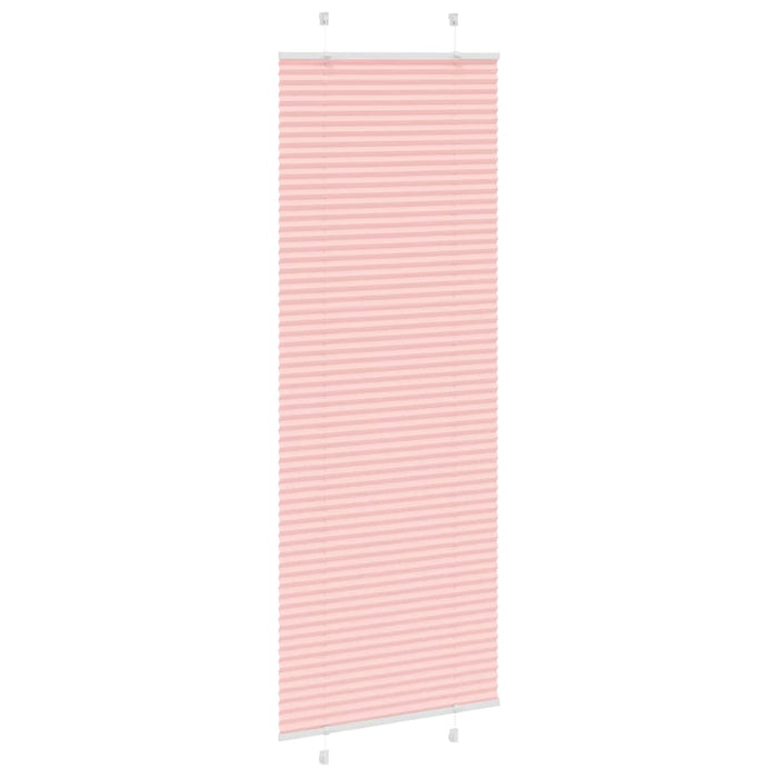 Jaluzea plisată roz 80x200 cm Lățime țesătură 79,4cm poliester WALTI