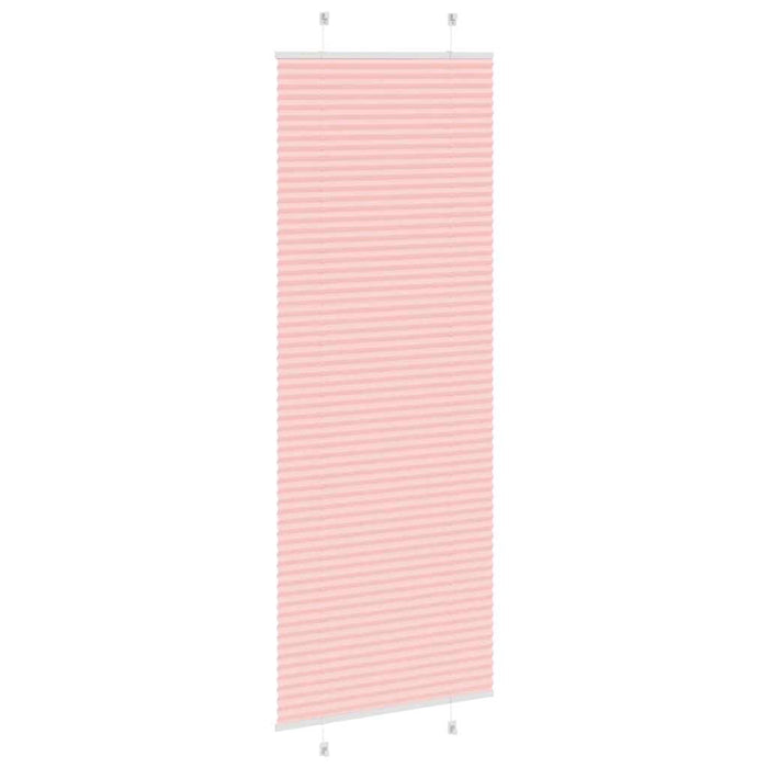 Jaluzea plisată roz 80x200 cm Lățime țesătură 79,4cm poliester WALTI