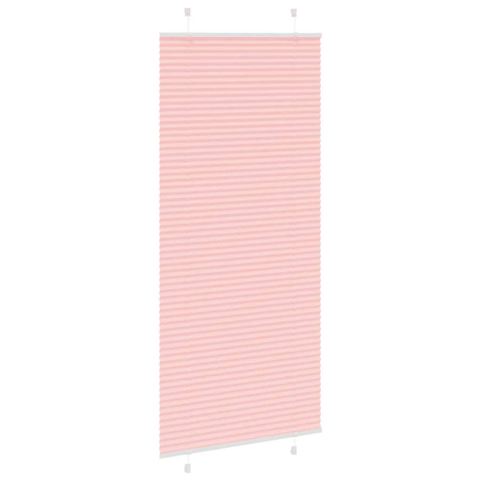Jaluzea plisată roz 85x200 cm Lățime țesătură 84,4cm poliester WALTI