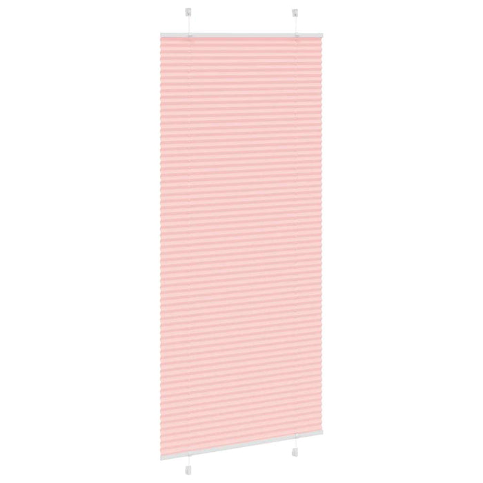 Jaluzea plisată roz 95x200 cm Lățime țesătură 94,4cm poliester WALTI