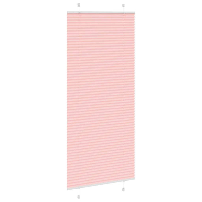 Jaluzea plisată roz 100x200cm Lățime țesătură 99,4cm poliester WALTI