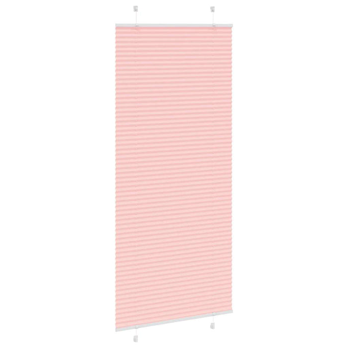 Jaluzea plisată roz 100x200cm Lățime țesătură 99,4cm poliester WALTI