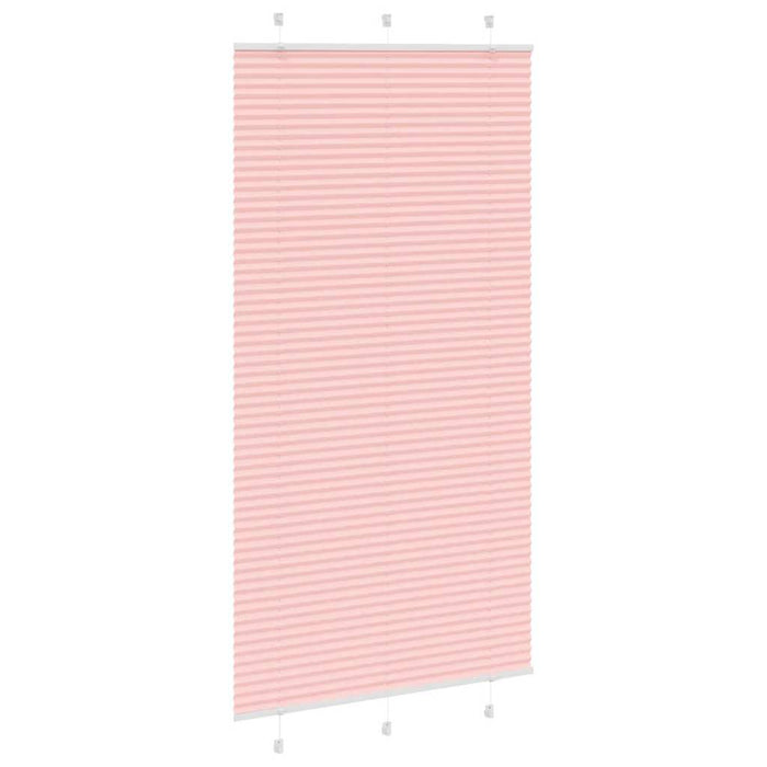 Jaluzea plisată roz 105x200 cm Lățime țesătură 104,4 cm WALTI