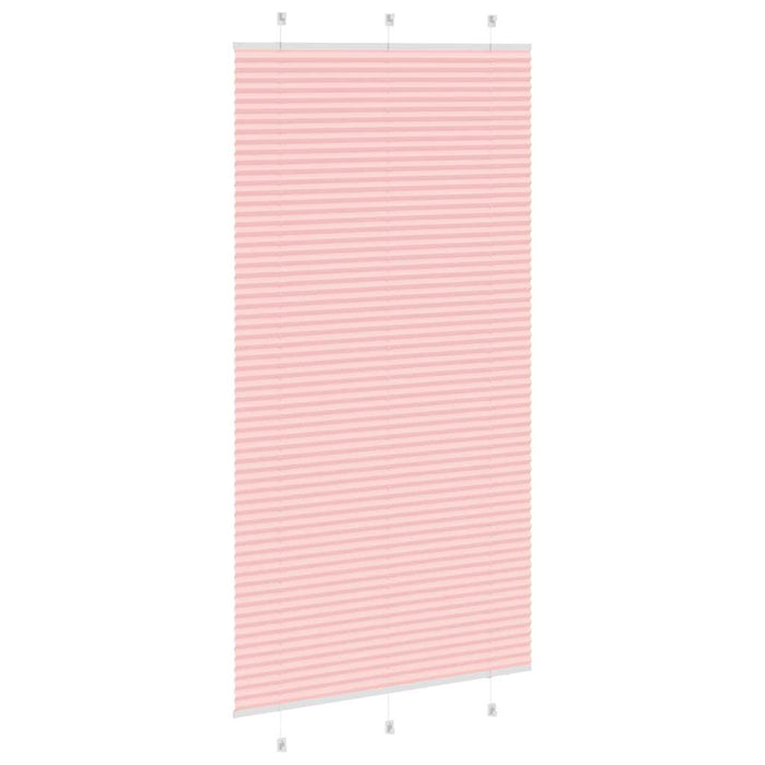 Jaluzea plisată roz 105x200 cm Lățime țesătură 104,4 cm WALTI