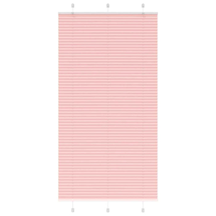Jaluzea plisată roz 110x200 cm Lățime țesătură 109,4 cm WALTI