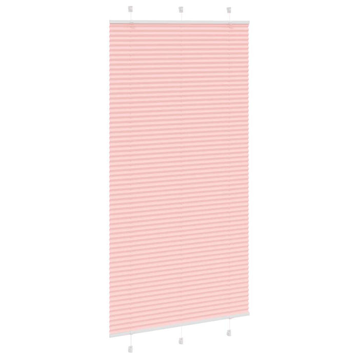 Jaluzea plisată roz 110x200 cm Lățime țesătură 109,4 cm WALTI