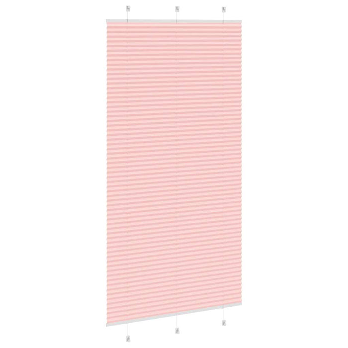 Jaluzea plisată roz 110x200 cm Lățime țesătură 109,4 cm WALTI