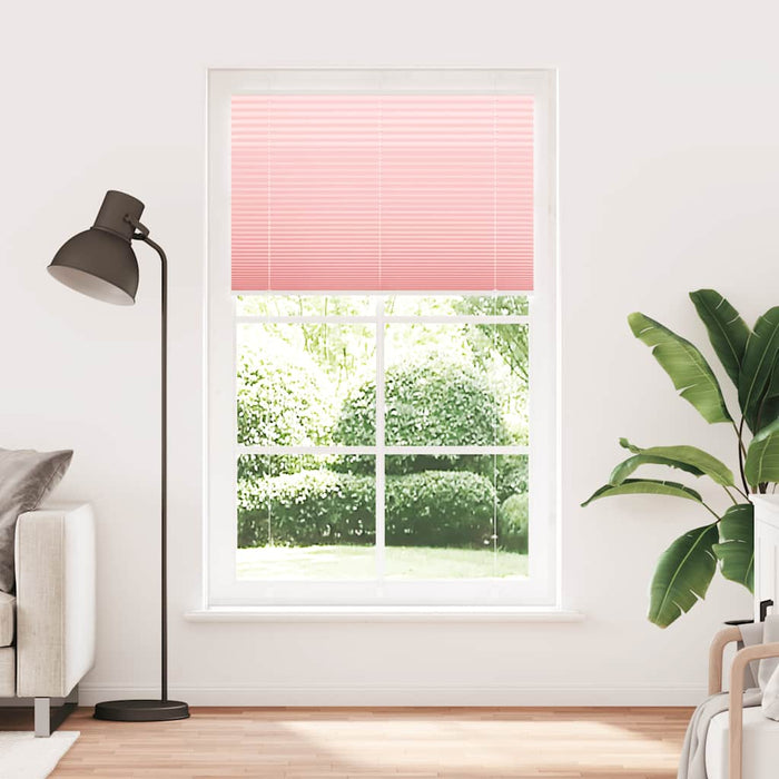 Jaluzea plisată roz 120x200 cm Lățime țesătură 119,4 cm WALTI