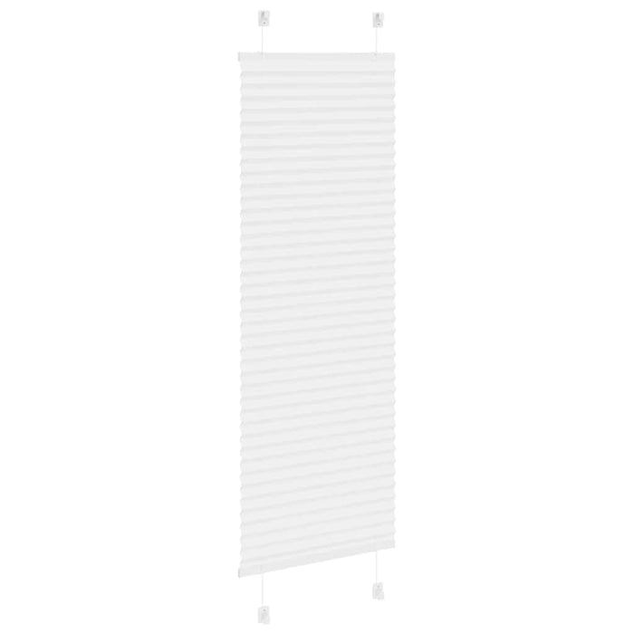 Jaluzea plisată alb 40x100 cm Lățime țesătură 39,4cm poliester WALTI