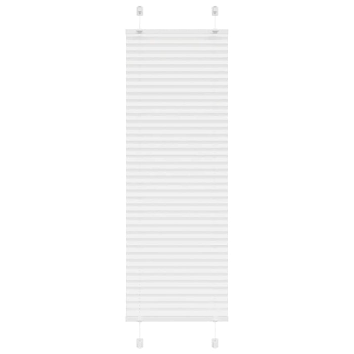 Jaluzea plisată alb 45x100 cm Lățime țesătură 44,4cm poliester WALTI