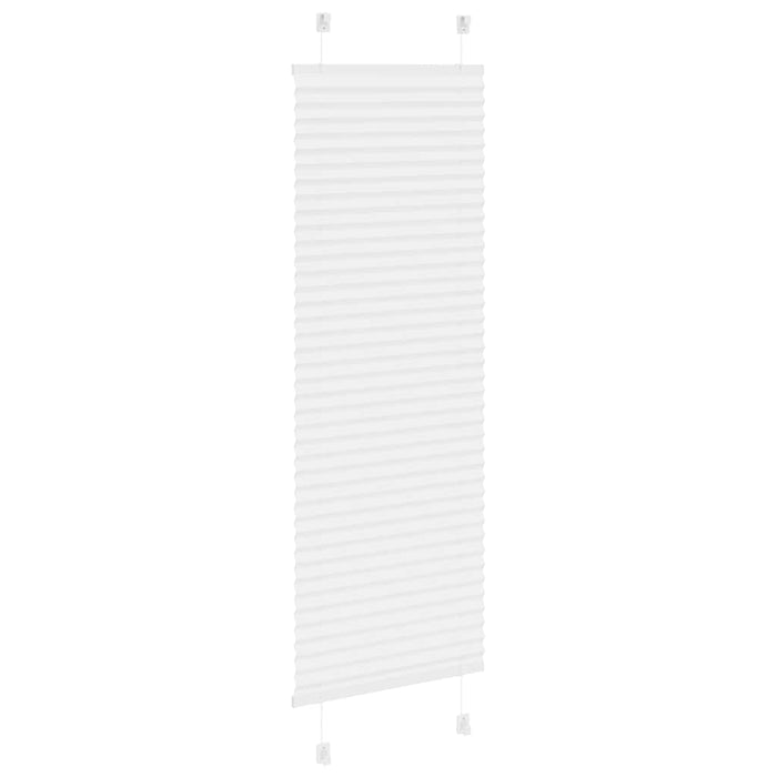 Jaluzea plisată alb 50x100 cm Lățime țesătură 49,4cm poliester WALTI