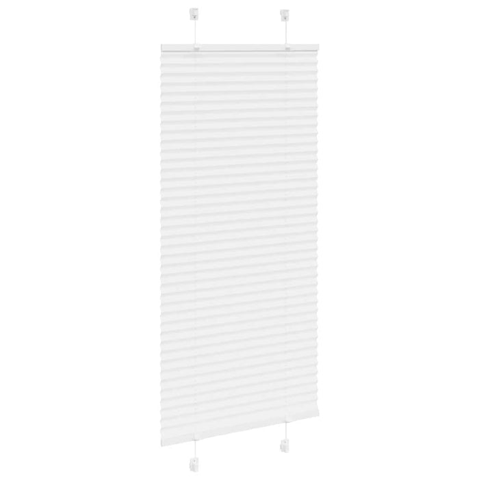 Jaluzea plisată alb 60x100 cm Lățime țesătură 59,4cm poliester WALTI