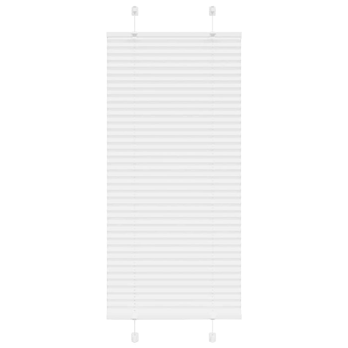 Jaluzea plisată alb 65x100 cm Lățime țesătură 64,4cm poliester WALTI