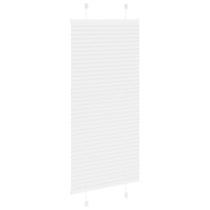 Jaluzea plisată alb 65x100 cm Lățime țesătură 64,4cm poliester WALTI