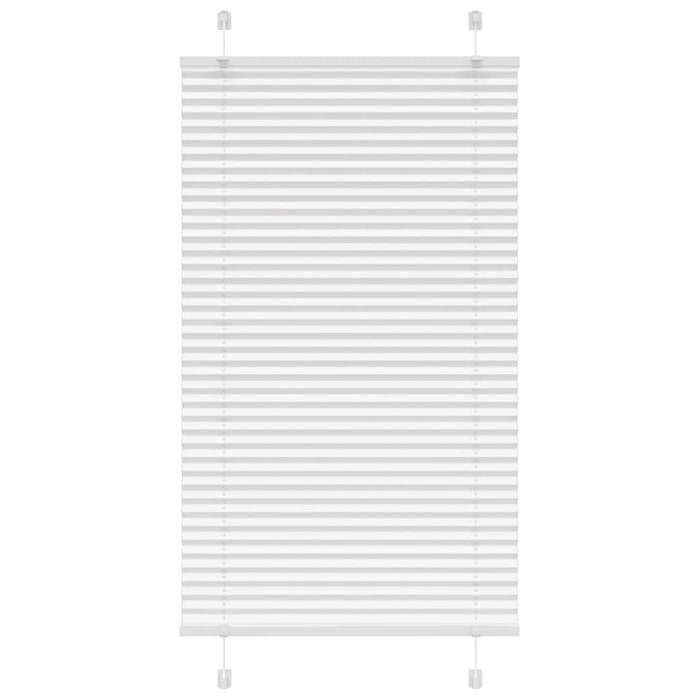 Jaluzea plisată alb 75x100cm Lățime țesătură 74,4 cm poliester WALTI