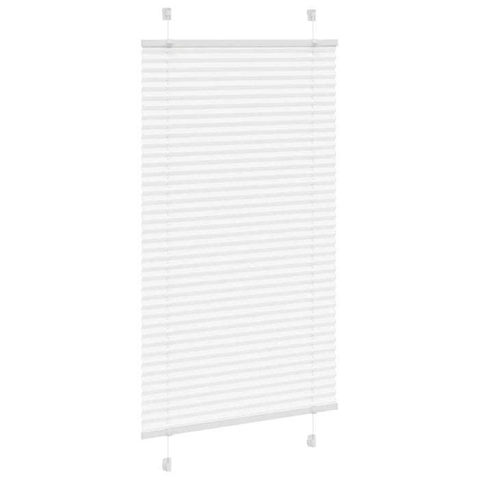 Jaluzea plisată alb 75x100cm Lățime țesătură 74,4 cm poliester WALTI