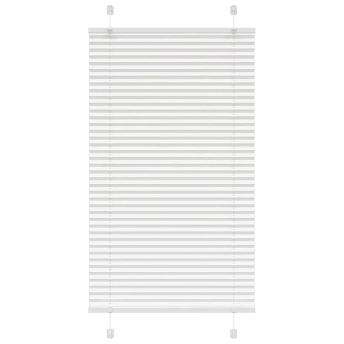 Jaluzea plisată alb 80x100cm Lățime țesătură 79,4 cm poliester WALTI