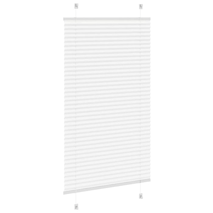 Jaluzea plisată alb 80x100cm Lățime țesătură 79,4 cm poliester WALTI
