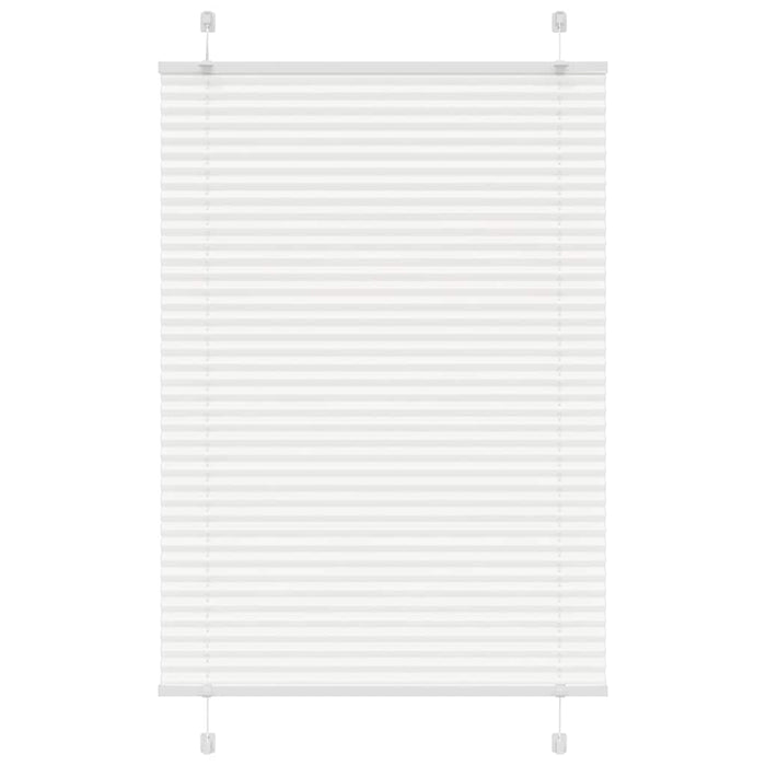 Jaluzea plisată alb 85x100cm Lățime țesătură 84,4 cm poliester WALTI