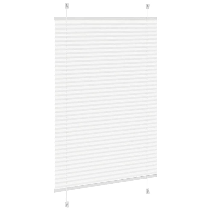 Jaluzea plisată alb 85x100cm Lățime țesătură 84,4 cm poliester WALTI