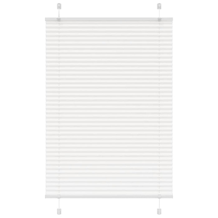 Jaluzea plisată alb 90x100cm Lățime țesătură 89,4 cm poliester WALTI