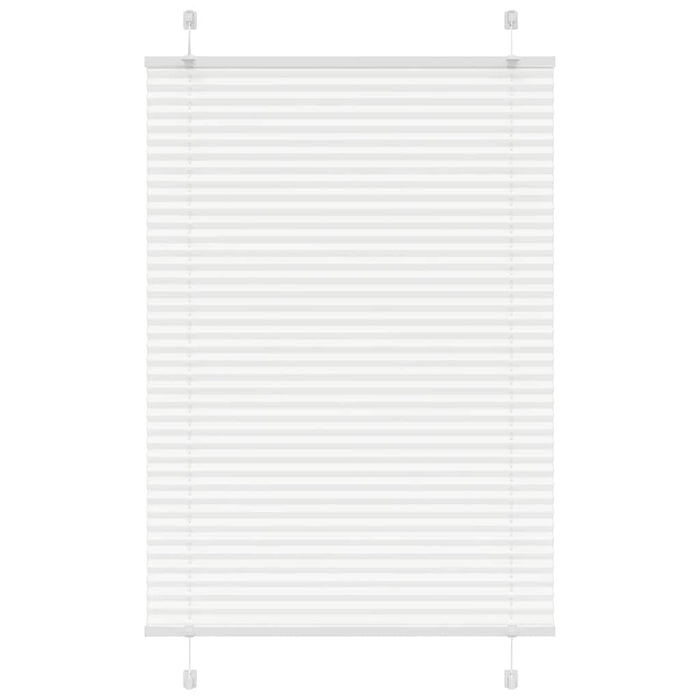 Jaluzea plisată alb 95x100 cm Lățime țesătură 94,4cm poliester WALTI