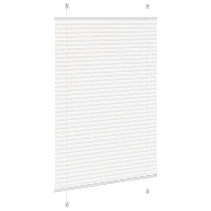 Jaluzea plisată alb 100x100cm Lățime țesătură 99,4cm poliester WALTI