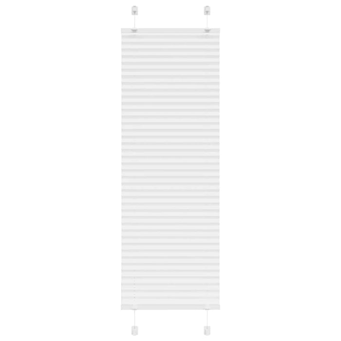 Jaluzea plisată alb 45x150 cm Lățime țesătură 44,4cm poliester WALTI