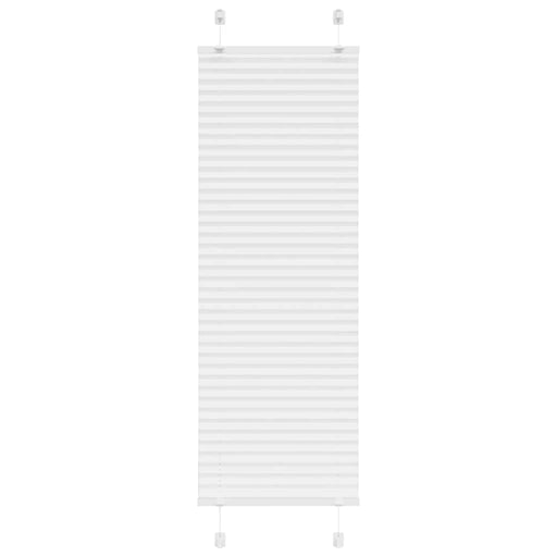 Jaluzea plisată alb 50x150 cm Lățime țesătură 49,4cm poliester - WALTI WALTI