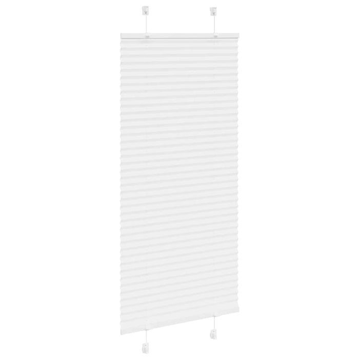 Jaluzea plisată alb 60x150 cm Lățime țesătură 59,4cm poliester WALTI