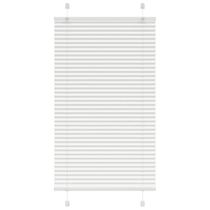 Jaluzea plisată alb 75x150 cm Lățime țesătură 74,4cm poliester WALTI