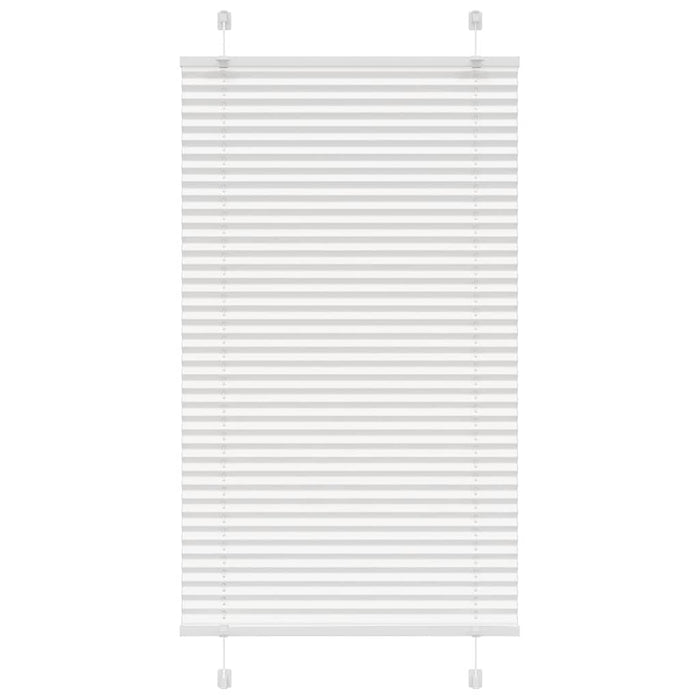 Jaluzea plisată alb 80x150 cm Lățime țesătură 79,4cm poliester WALTI