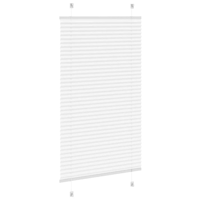 Jaluzea plisată alb 80x150 cm Lățime țesătură 79,4cm poliester WALTI