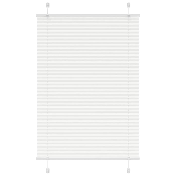 Jaluzea plisată alb 90x150 cm Lățime țesătură 89,4cm poliester WALTI
