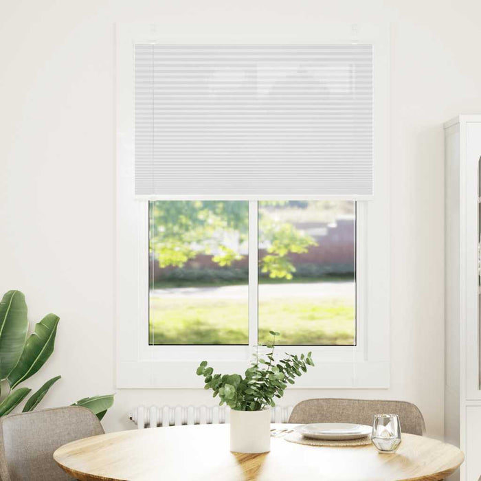 Jaluzea plisată alb 95x150 cm Lățime țesătură 94,4cm poliester WALTI