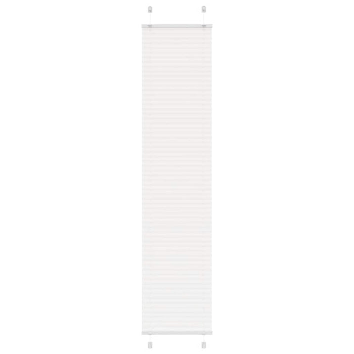 Jaluză plisată alb 50x200 cm Lățime țesătură 49,4cm poliester - WALTI WALTI