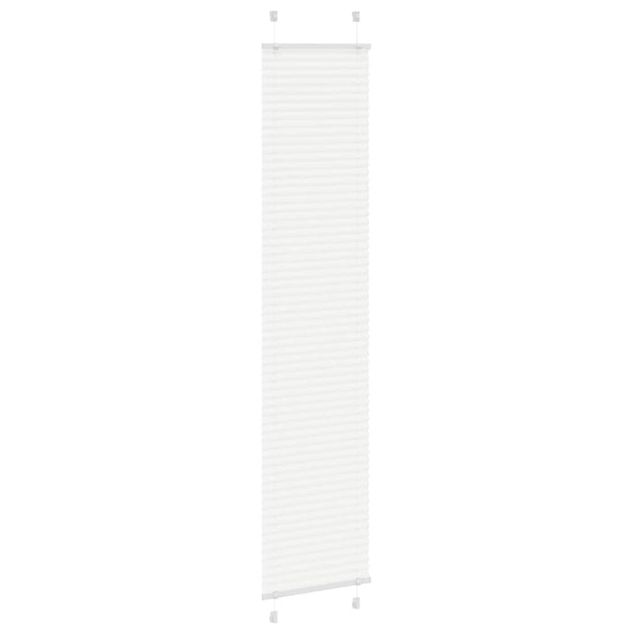 Jaluză plisată alb 50x200 cm Lățime țesătură 49,4cm poliester - WALTI WALTI