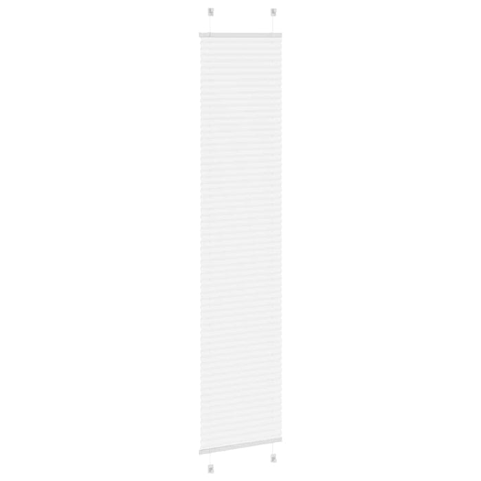 Jaluză plisată alb 50x200 cm Lățime țesătură 49,4cm poliester - WALTI WALTI